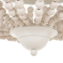 Load image into Gallery viewer, CEILING LAMP BEADING WORN WHITE 40 X 40 X 60 CM