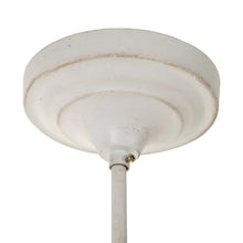 Load image into Gallery viewer, CEILING LAMP BEADING WORN WHITE 40 X 40 X 60 CM