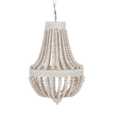 Load image into Gallery viewer, CEILING LAMP BEADING WORN WHITE 40 X 40 X 60 CM