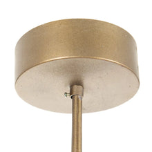 Cargar imagen en el visor de la galería, NATURAL BEADS CEILING LAMP 50 X 50 X 42 CM
