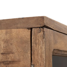 Load image into Gallery viewer, NATURAL SHOWCASE MANGO WOOD LIVING ROOM 120 X 40 X 194 CM