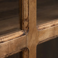 Load image into Gallery viewer, NATURAL SHOWCASE MANGO WOOD LIVING ROOM 120 X 40 X 194 CM