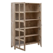 Load image into Gallery viewer, DISPLAY CABINET MANGO WOOD 120 X 40 X 194 CM