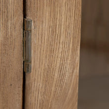 Load image into Gallery viewer, NATURAL ELM WOOD DISPLAY CABINET LIVING ROOM 122 X 44 X 210 CM