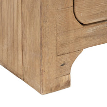 Load image into Gallery viewer, NATURAL ELM WOOD DISPLAY CABINET LIVING ROOM 122 X 44 X 210 CM