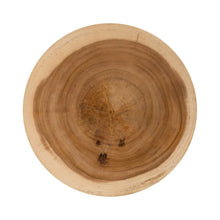 Load image into Gallery viewer, NATURAL SUAR WOOD SIDE TABLE 40 X 40 X 45