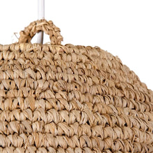 Load image into Gallery viewer, NATURAL CEILING LAMP NATURAL FIBER 50 X 50 X 55 CM
