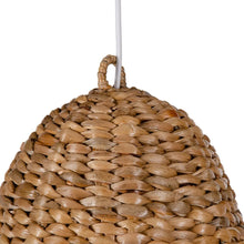 Cargar imagen en el visor de la galería, NATURAL FIBER CEILING LAMP 42 X 42 X 42 CM