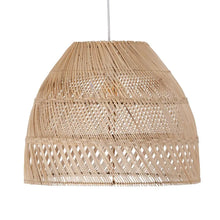 Load image into Gallery viewer, BAMBOO NATURAL CEILING LAMP LIGHTING 50 X 50 X 40 CM