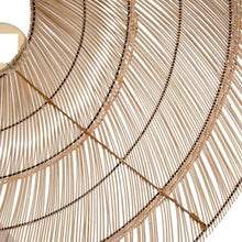 Cargar imagen en el visor de la galería, BAMBOO NATURAL CEILING LAMP LIGHTING 50 X 50 X 40 CM