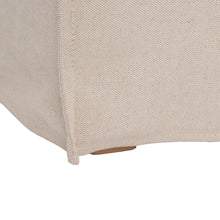 Cargar imagen en el visor de la galería, SOFA 4 SEATS BEIGE FABRIC LIVING ROOM 220 X 96 X 93 CM