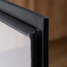 Load image into Gallery viewer, BLACK-NATURAL SHOWCASE WOOD-IRON 80 X 40 X 160 CM