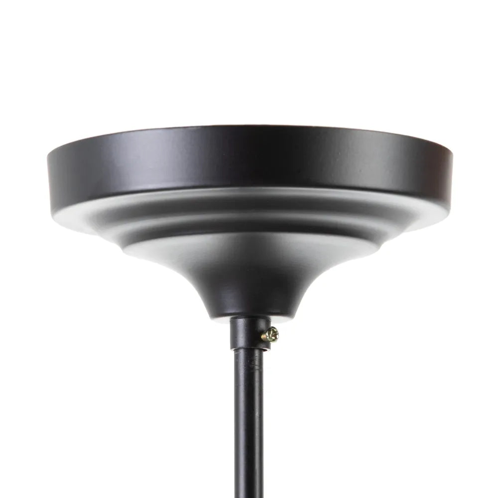 BLACK BEADS CEILING LAMP 60 X 60 X 72 CM