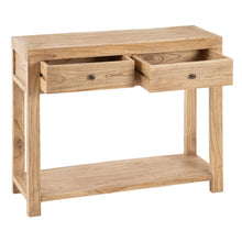 Charger l&#39;image dans la galerie, CONSOLE NATURAL WOOD MINDI ENTRANCE 100 X 35 X 85 CM