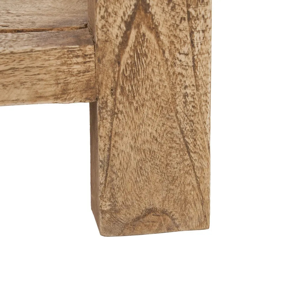 CONSOLE NATURAL WOOD MINDI ENTRANCE 150 X 35 X 85 CM