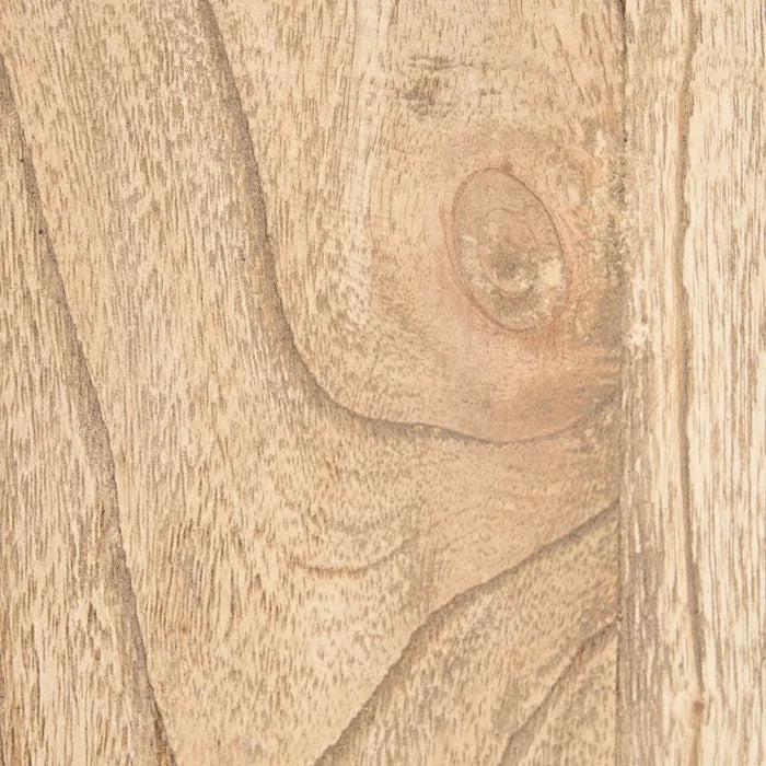 NATURAL WOODEN CUPBOARD MINDI LIVING ROOM 100 X 40 X 160 CM