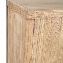 Load image into Gallery viewer, NATURAL WOODEN CUPBOARD MINDI LIVING ROOM 100 X 55 X 160 CM