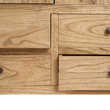 Load image into Gallery viewer, NATURAL WOODEN CUPBOARD MINDI LIVING ROOM 100 X 55 X 160 CM