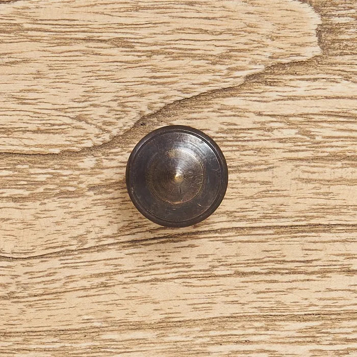 NATURAL WOODEN BOOKCASE MINDI LIVING ROOM 60 X 40 X 190 CM