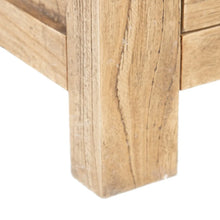 Load image into Gallery viewer, NATURAL WOOD TABLE MINDI BEDROOM 45 X 35 X 50 CM