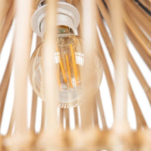 Load image into Gallery viewer, NATURAL RATTAN CEILING LAMP LIGHTING 61 X 61 X 55 CM