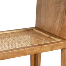 Load image into Gallery viewer, NATURAL CONSOLE WOOD-RATTAN LIVING ROOM 90 X 25 X 80 CM
