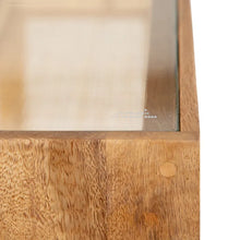 Load image into Gallery viewer, NATURAL CONSOLE WOOD-RATTAN LIVING ROOM 90 X 25 X 80 CM