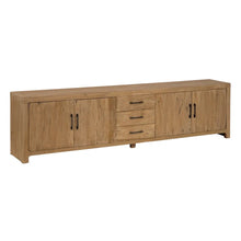 Load image into Gallery viewer, NATURAL ELM WOOD SIDEBOARD LIVING ROOM 254 X 40 X 66 CM