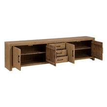 Load image into Gallery viewer, NATURAL ELM WOOD SIDEBOARD LIVING ROOM 254 X 40 X 66 CM