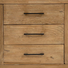 Load image into Gallery viewer, NATURAL ELM WOOD SIDEBOARD LIVING ROOM 254 X 40 X 66 CM