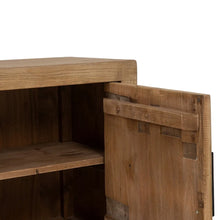 Load image into Gallery viewer, NATURAL ELM WOOD SIDEBOARD LIVING ROOM 254 X 40 X 66 CM
