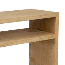 Load image into Gallery viewer, CONSOLE NATURAL PINE WOOD ENTRANCE 190 X 40 X 80 CM