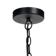 Load image into Gallery viewer, BLACK BEADS CEILING LAMP 35 X 35 X 86 CM
