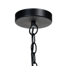 Load image into Gallery viewer, BLACK BEADS CEILING LAMP 50 X 50 X 80 CM