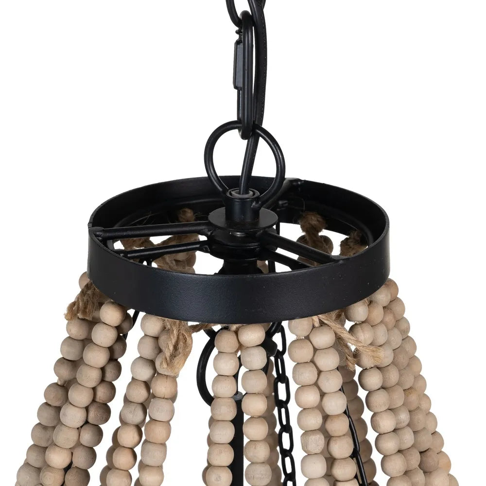NATURAL BEADS CEILING LAMP 47 X 47 X 65 CM