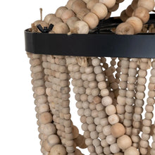 Load image into Gallery viewer, NATURAL BEADS CEILING LAMP 47 X 47 X 65 CM