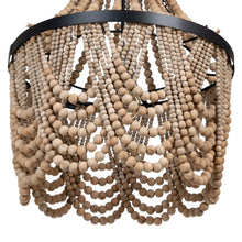 Load image into Gallery viewer, NATURAL BEADS CEILING LAMP 47 X 47 X 65 CM