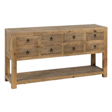 Carica l&#39;immagine nel visualizzatore di Gallery, NATURAL ELM WOOD CONSOLE ENTRANCE 170 X 45 X 90 CM