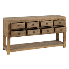 Carica l&#39;immagine nel visualizzatore di Gallery, NATURAL ELM WOOD CONSOLE ENTRANCE 170 X 45 X 90 CM