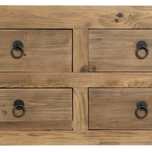 Carica l&#39;immagine nel visualizzatore di Gallery, NATURAL ELM WOOD CONSOLE ENTRANCE 170 X 45 X 90 CM