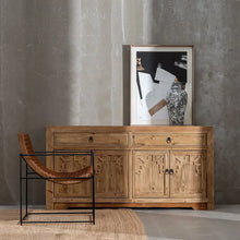 Load image into Gallery viewer, NATURAL ELM WOOD SIDEBOARD LIVING ROOM 180 X 45 X 90 CM