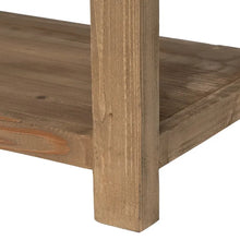 Carica l&#39;immagine nel visualizzatore di Gallery, CONSOLE NATURAL ELM WOOD ENTRANCE 190 X 45 X 80 CM