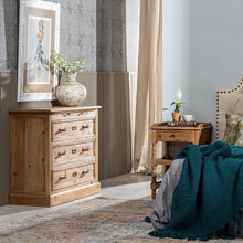 Load image into Gallery viewer, PINE WOOD CHEST OF DRAWERS 105 X 42 X 85 CM