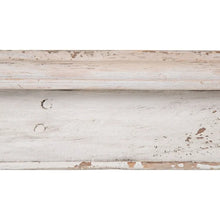 Load image into Gallery viewer, CONSOLE BRUSHED WHITE WOOD ENTRANCE 300 X 42 X 97 CM