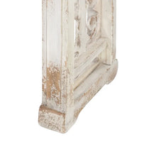 Load image into Gallery viewer, CONSOLE BRUSHED WHITE WOOD ENTRANCE 300 X 42 X 97 CM