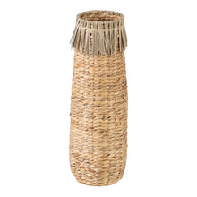 Carica l&#39;immagine nel visualizzatore di Gallery, NATURAL BASKET NATURAL FIBER DECORATION 19 X 19 X 61 CM