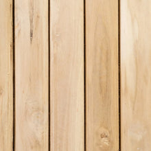 Carica l&#39;immagine nel visualizzatore di Gallery, NATURAL COFFEE TABLE TEAK WOOD 80 X 80 X 40 CM