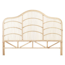 Load image into Gallery viewer, NATURAL RATTAN HEADBOARD BEDROOM 160 X 3 X 125 CM