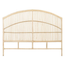 Load image into Gallery viewer, NATURAL RATTAN HEADBOARD BEDROOM 160 X 3 X 125 CM