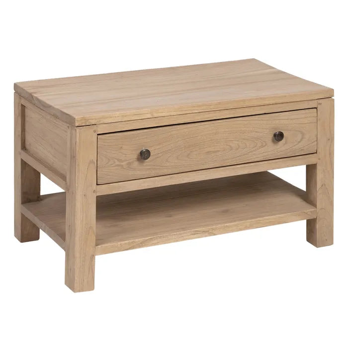 CONSOLE NATURAL WOOD MINDI ENTRANCE 100 X 35 X 85 CM